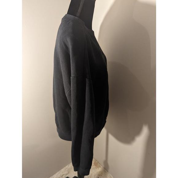 Nike Air Sport Med Crew logo oversized boxy sporty side zip pullover sweatshirt - Picture 5 of 8